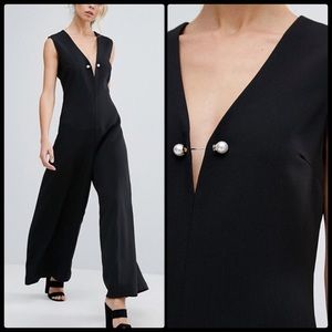 ASILIO ♠️ Pearls of Wisdom Jumpsuit NWT